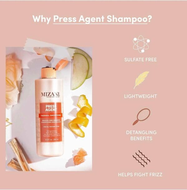 MIZANI Press Agent Thermal Smoothing Shampoo & Conditioner Duo